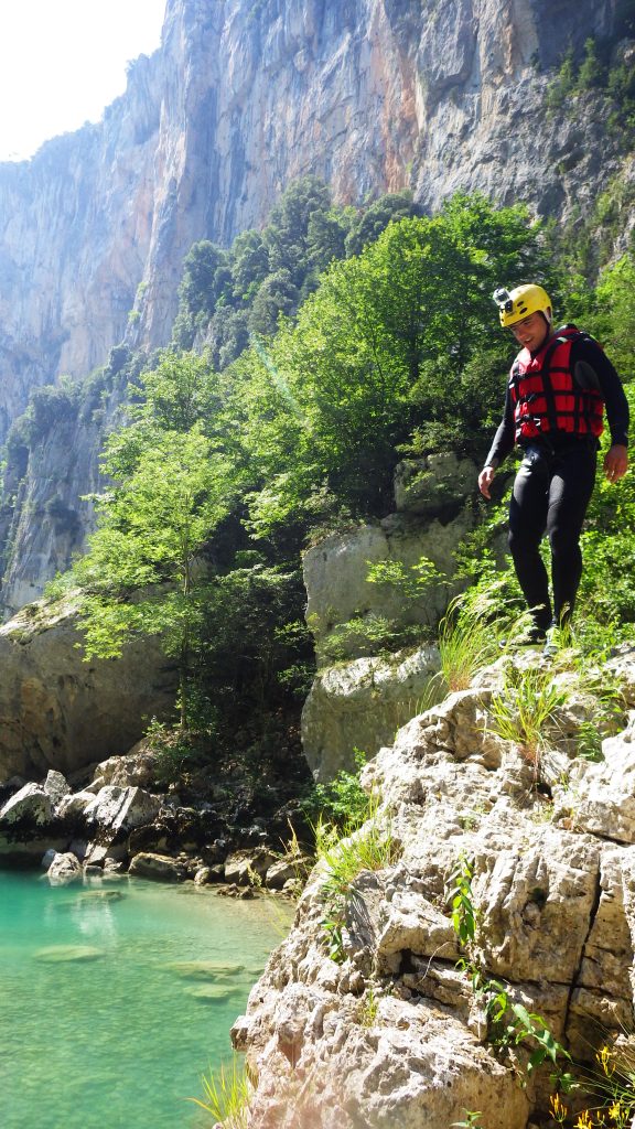 randonnee aquatique du couloir samson