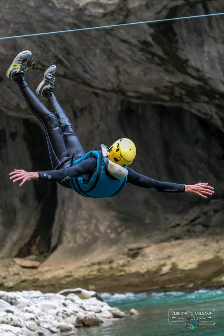 aqua trekking in the verdon gorges